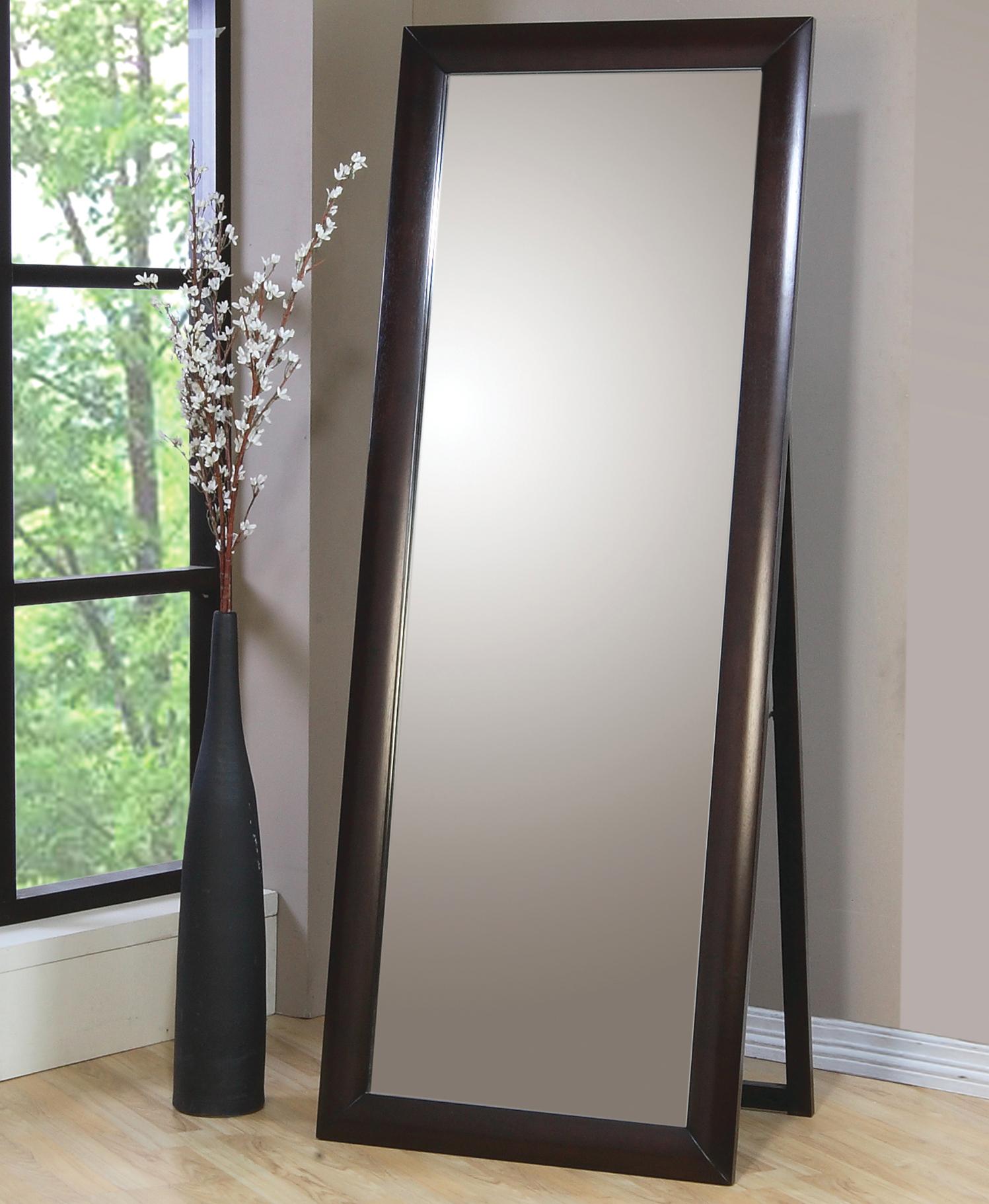Coaster floor shop mirror